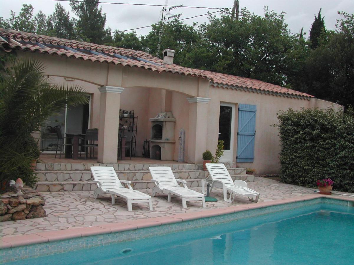 Le Studio Bleu Tourtour Exterior foto